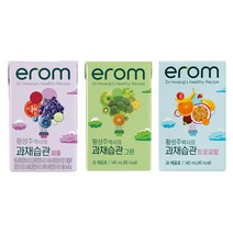 이롬 황성주 과채습관 퍼플 140ml 24팩 + 그린 140ml 24팩 + 트로피컬 140ml 24팩