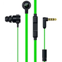 Razer Hammerhead Pro V2 마이크 포함 게이밍 이어폰, [01] green