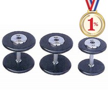일프로 - 고무아령 낱개 1개 kg당 OSC-OT-61 구성 3-20kg 25kg 재질 고무코팅 프리웨이트