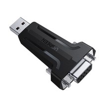 RS232 USB 시리얼 9핀 암 Female 젠더 컨버터 포스 바코드 단말기 프린터
