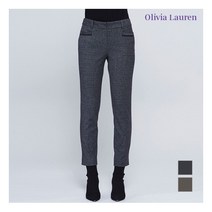 올리비아로렌 올리비아로렌 _잔체크 일자핏 팬츠_VOCDLVWA141