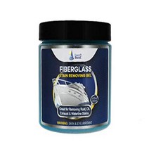 Fiberglass Stain Remover Gel 16 oz Jar FSR Cleaner FSR Boat Cleaner FSR Stain Remover FSR Gel Ru, 1, Rust Remover for Boats, FSR G