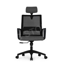 인체공학적 디자인 조절가능 사무용 의자 학생용 회전 의자 /메쉬 의자/컴퓨터 의자/게임 의자/바른자세의자/블랙 의자/그레이 의자, 블랙