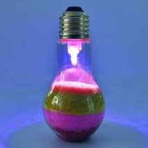 에듀아띠 무지개 led 색모래 지구 내부 구조 만들기 5인용 지구내부관찰세트
