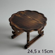 원목 개다리 소반 찻상 2호, 단품