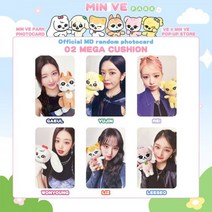 IVE Minive Park 팝업스토어 카드 피규어 장원영 김가을 나오이 렌 굿즈, B887 IVE 작은 카드 6장, 작은 카드 6장 하드 카드 케이스 8장 증정