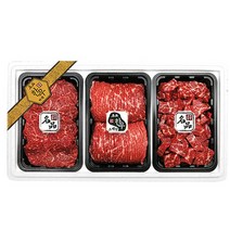 정든한우 소백산 제수용 특선세트 -산적 육전 탕(각 800g씩) 2.4kg