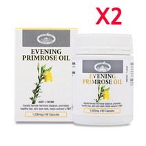 호주 네이쳐스탑 달맞이꽃 종자유 1000mg 90캡슐 X2