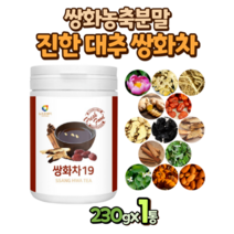 대추 쌍화 농축 분말 가루 차 230g x 1통