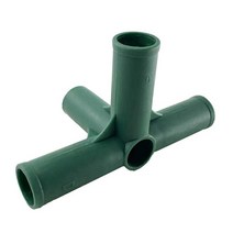비닐하우스 비닐하우스파이프8pcs 온실 프레임 조인트 커넥터 19mm 헤비 듀티 파이프 천막 브래킷 식물 말, 04 4