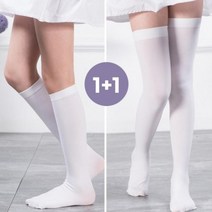 TLY799273[KN107] (2종) 1+1 썸머 골프 롱삭스 여름양말 스포츠 니삭스 양말, [롱]블랙