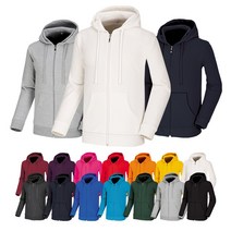 지주컴퍼니 남녀공용 기모 후드 집업 점퍼 가디건 커플