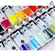 율아트 민화물감 대용량 100ml 한국화 분채 물감, 11.적등자