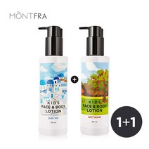 [몽프라] 향기 가득 키즈 페이스&바디로션 300mL 1+1, 향 선택(1):블랑솝 / 향 선택(2):블랑솝