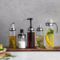TDY 홈카페 내열유리 오일 소스병 식초병 간장병 양념통 9종 주방 용품, 노멀캡500ml