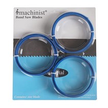 imachinist s447812610 휴대용 바이메탈 44-7834 긴 1234 폭 0.02534 알루미늄 가변 톱니용 두꺼운 띠톱날 3팩(610tpi), 1216tpi