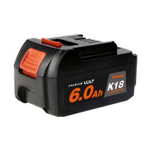 아임삭 B60L18D 리튬이온 슬라이드 배터리 18V 6.0Ah, 1개