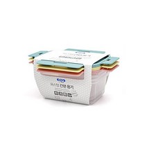 코멕스 파스텔 간편 용기, 직사각2호(720ml), 1개