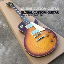 실로폰 글로켄슈필 고품질 6 현 일렉트릭 옐로우 매트 타이거 마호가니, 1.Guitar - 41 인치