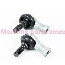 2PCS SQ5 SQ6 SQ8 SQ10 RS SQ6-RS M5X0.8 M6X1 M8X1.25 볼 조인트 오른쪽 타이로드 끝 베어링, 02 SQ6RS M6X1