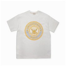 밀리터리박스 그롭스 U.S. NAVY LOGO 반팔 티셔츠(아이보리)