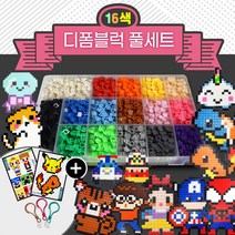 디폼블럭세트 10mm 톡톡놀이 도안증정 툭툭블럭DeformBlock 디폼블럭, 남아2