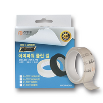 리빙셀 아이파워 강력접착 클린겔 양면테이프 투명 3m, 8개