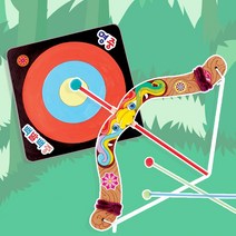 [메이크문구]DIY632 활이랑과녁판 만들기세트, 단품