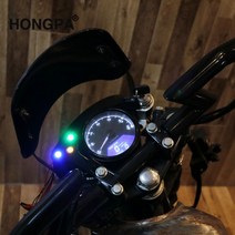 오토바이 계기판 미터기 타코미터 거리 속도계 빈티지, 기계식 미터 + 브래킷