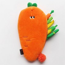 초등학생 중학생 선물 귀여운 당근필통 2학년 9살 아동 유아 필기도구 개학 신학기