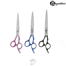 비요세까이 KT-70 애견용 컬러핸들 민가위, 5.5인치, 사파이어