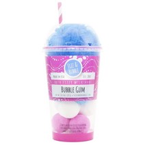 Fizz & Bubble 배스 밀크셰이크 퍼프 스폰지 포함 버블 검, 1개, 297g