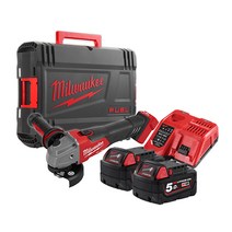 밀워키 신제품 5인치 앵글그라인더 M18 FSAG125X-502X 풀세트 배터리2팩