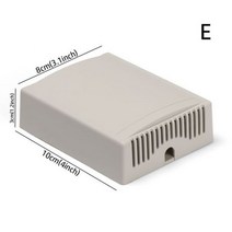 플라스틱 방수 백색 DIY 주거 계기 상자 전자 프로젝트 전기 공급, 100x80x30mm-E