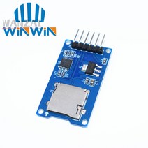 B64 1pcs 마이크로 SD 스토리지 보드 TF 카드 리더 메모리 쉴드 모듈 SPI|반도체 집적회로|, 단일, 1개, 단일