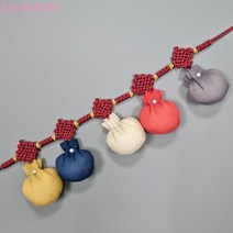 44번 한복 돌띠 레드 오복띠 아동 남아 여아 유아 아기 아가 돌잔치 백일 술띠 한복허리띠 장신구 소품 악세사리