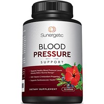 수네르제틱 Blood Pressure 마늘 산사나무 추출물 히비스커스 90캡슐