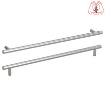 이케아 손잡이 칼뢰르 2개 스테인리스 405mm 막대형 문고리 푸시풀 싱크대 서랍 옷장 수납가구 셀프인테리어 북유럽 엔틱