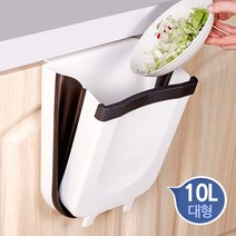alltems▩ 싱크대 도어걸이 휴지통 음식물 쓰레기통 10L대형 0_0ea♩, 올템즈 본상품선택