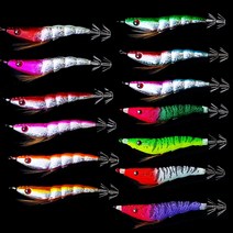 미라 나라샵-홀로그램 이지슬림 에기 한치 갑오징어 쭈꾸미 문어 이카스테에기, E661-레드헤드