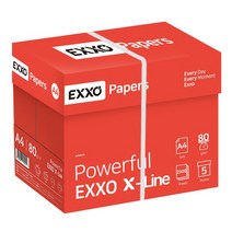 엑소 엑스라인 A4 복사용지A4용지 80g 2500매 1BOX, 없음