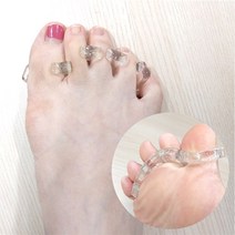 나랑쇼핑 발가락 겸침 변형 방지 5구착용 개별 벌리개 좌&우 1세트