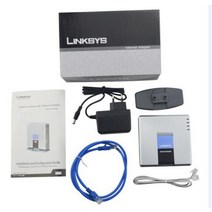최고의 잠금 해제 링크시스 SPA3000 SPA 3000 VOIP FXS 게이트웨이 전화 어댑터 빠른, [02] with retail box
