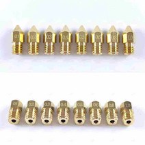 3D 프린터 노즐 0.1mm~1.0mm 8종 1.75mm 황동노즐 부품, 0.3mm