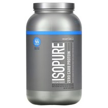 탄수화물 없는 이소퓨어 제로카브 크리미 바닐라 44회분 1.36kg WPI 웨이 프로틴 분리 유청 단백질 파우더, 상품