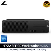 HP Z2 SFF G9 Workstation 5S1J4AV i7 WIN[i7-12700/16GB/1TB/Win 10 Pro] 5년 보증 (SSD 512GB 추가), Windows 11 Pro[개봉변경]