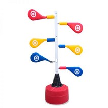 태권도 발차기 복싱 교육훈련용 미트 스탠딩샌드백, 6미트