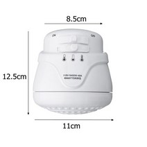 전기 온수기 호스 브래킷 온도 컨트롤러가있는 110v220v 전기 순간 온수기 샤워, 유형 2, 나는 플러그