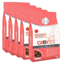 인터펫코리아 고양이사료 12개월미만 캐비 키튼 1.5kg x 5개