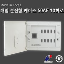 상도전기 분전함 커버 30AF 50AF 매입형 차단기 액자형 국내산 케이스 분전반, [커버07] 매입형 분전함 커버 50AF 10회로